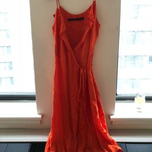 Backstage The Label wrap around dress